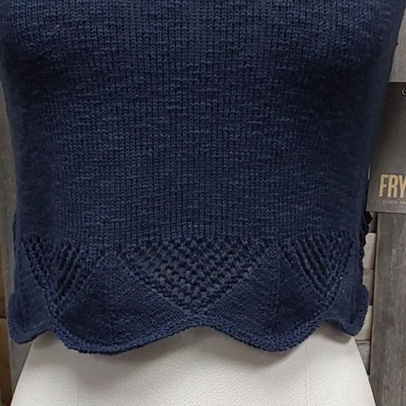 Crochet Hem Tank | Frye | Small - Picture 2 of 12